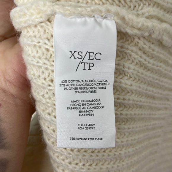 Cabi Book Club Cardigan Ivory size XS Women's‎ clothing - Picture 6 of 8